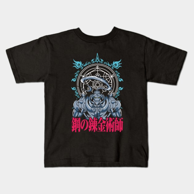 Fullmetal Alchemist Kids T-Shirt by Demonstore